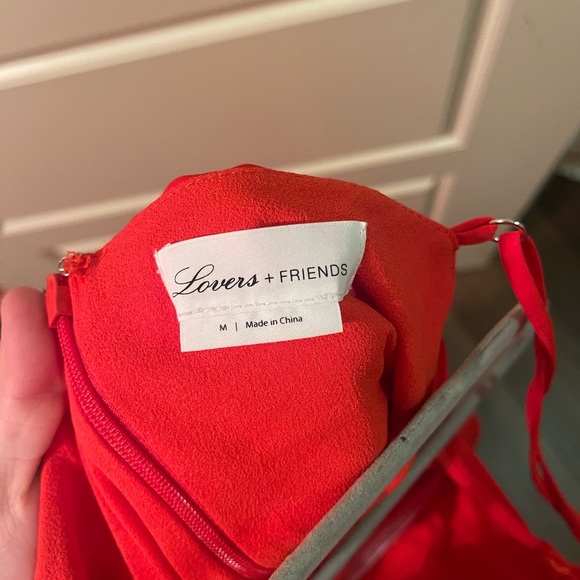 Lovers+Friends Meadow Red Gown - Picture 5 of 5